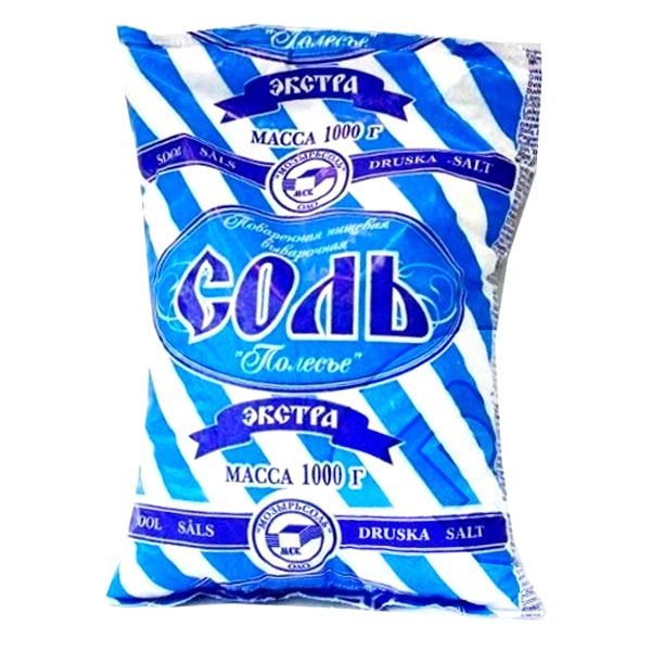 Соль 'Экстра Полесье' фас., 1 кг
