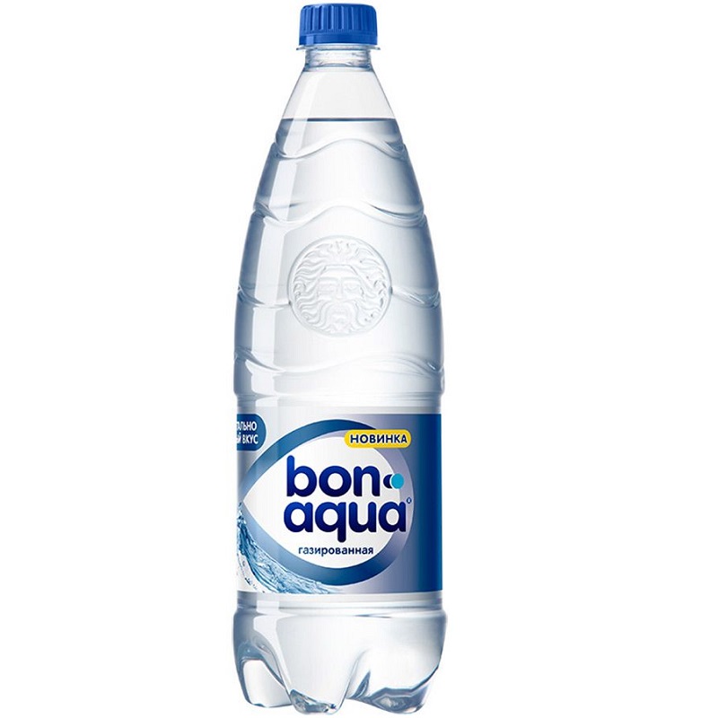 Вода Bon Aqua 1л с/г