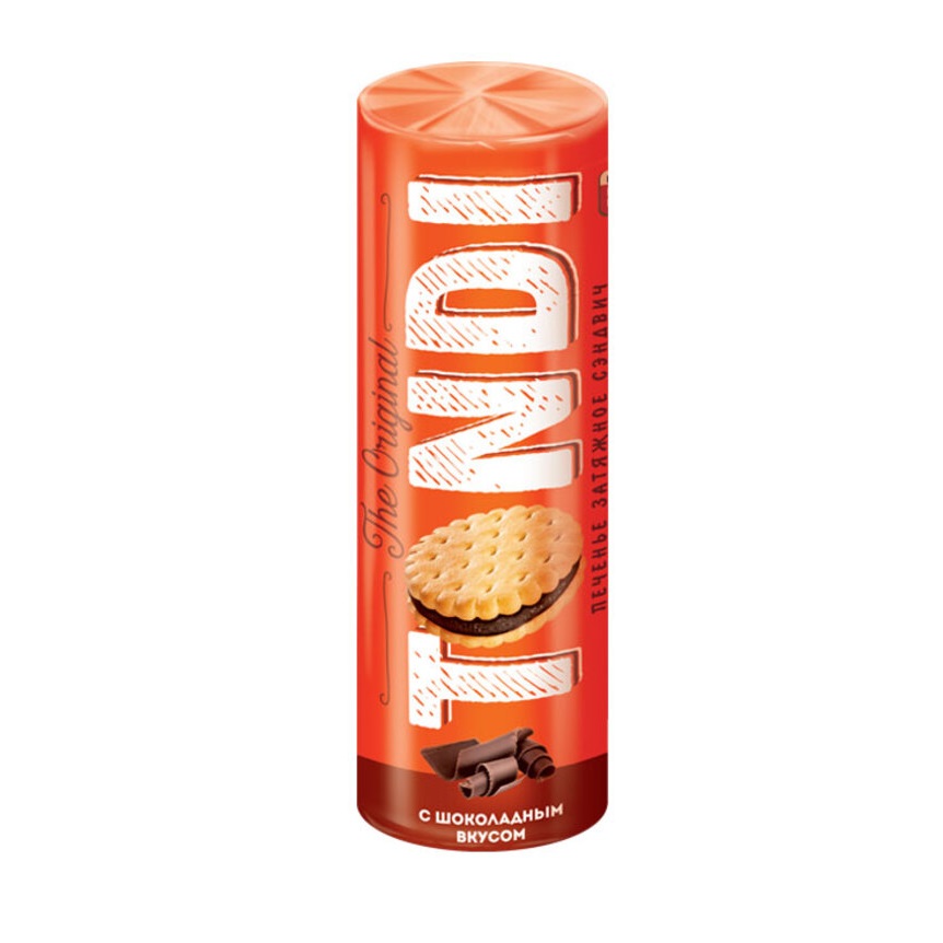 «Tondi», печенье–сэндвич с шоколадным вкусом, 182 г